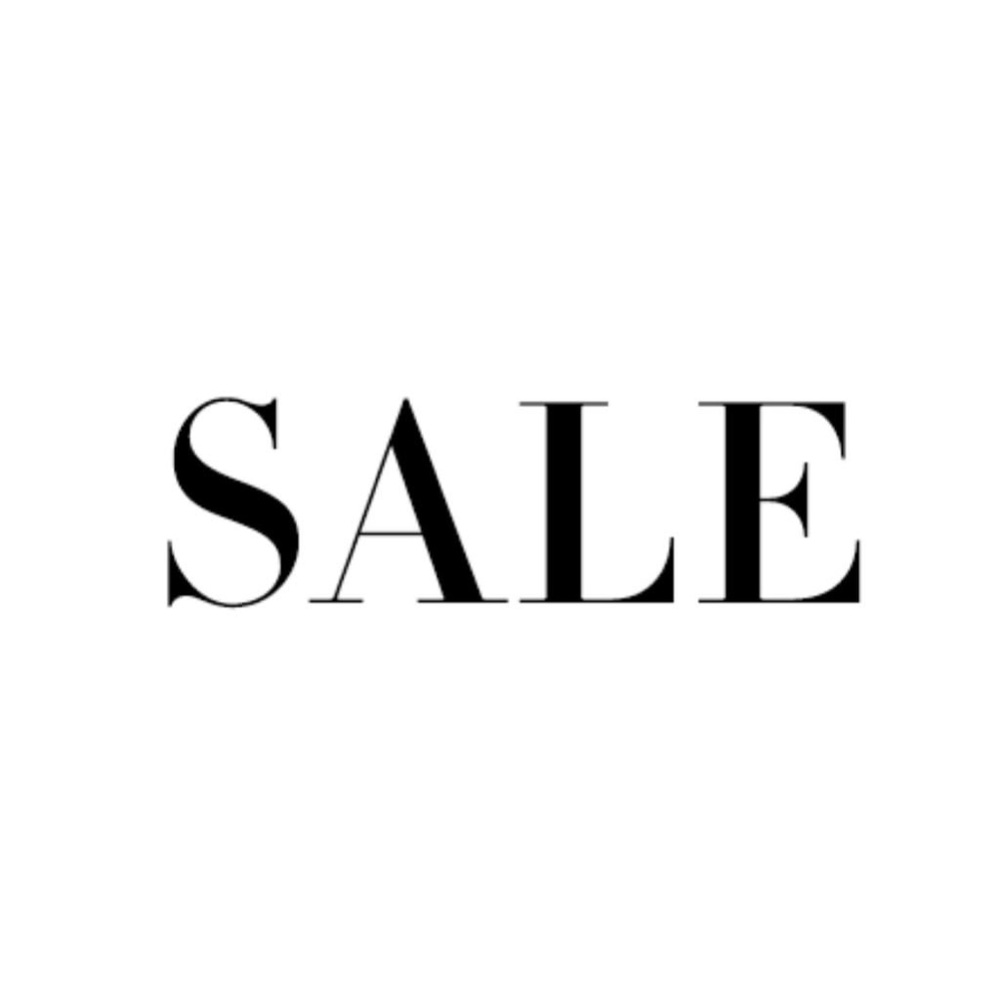 SALE Graphic Text Print - Black